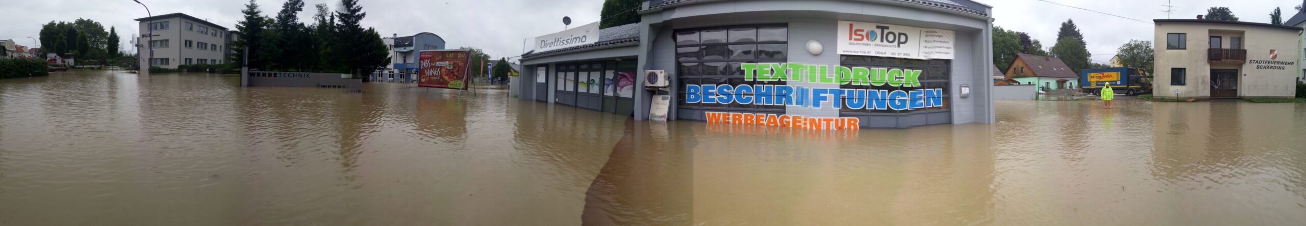 Direttissima Hochwasser